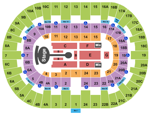 Pechanga Arena - San Diego Hugh Jackman Seating Chart