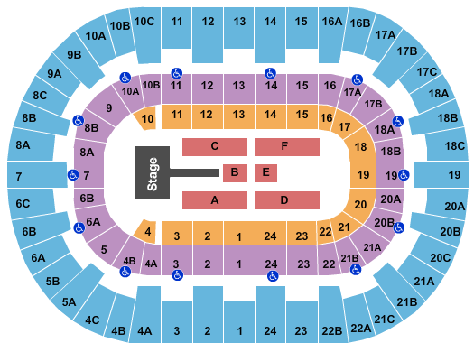 Pechanga Arena - San Diego Maxwell Seating Chart