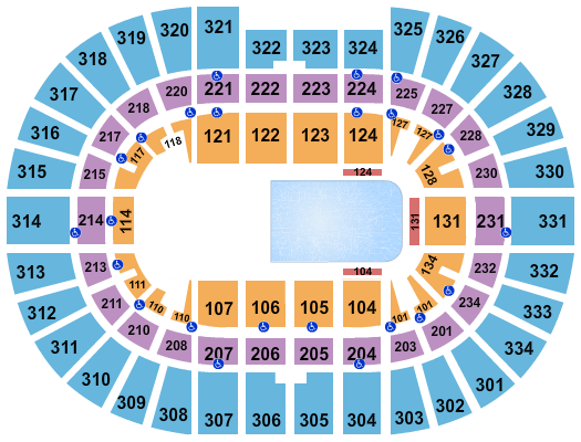 Value City Arena at The Schottenstein Center Cirque - Crystal Seating Chart