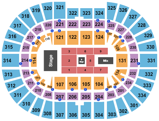 Value City Arena at The Schottenstein Center Cyndi Lauper Seating Chart