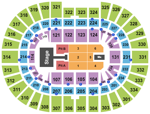 Value City Arena at The Schottenstein Center Kelsea Ballerin Seating Chart