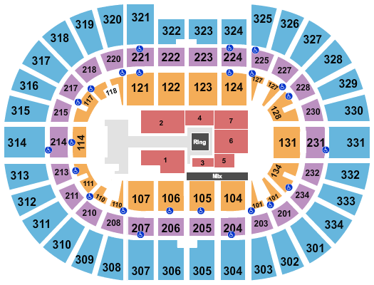 Value City Arena at The Schottenstein Center Wrestling Seating Chart