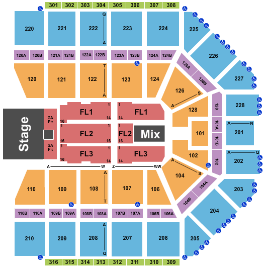 Van Andel Arena Alan Jackson Seating Chart