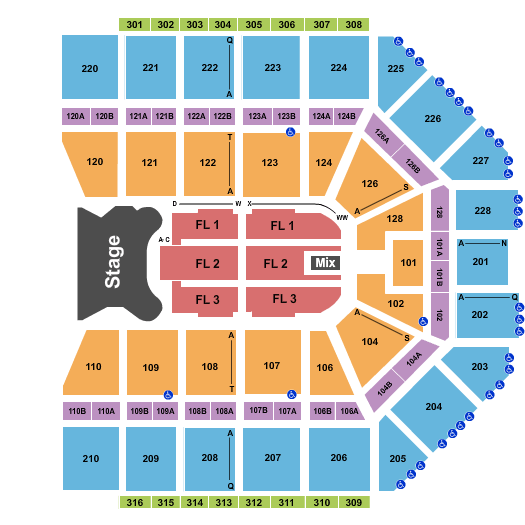 Van Andel Arena Elton John Seating Chart