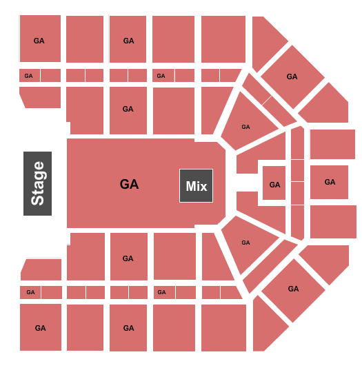 Van Andel Arena General Admission Seating Chart