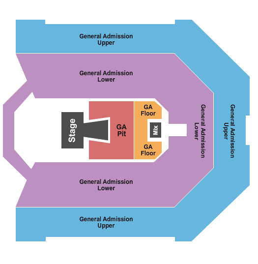 Van Andel Arena Hillsong United Seating Chart