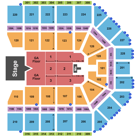 Van Andel Arena Jason Aldean 2019 Seating Chart