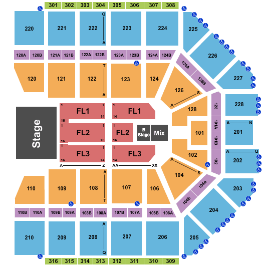 Van Andel Arena Josh Groban Seating Chart