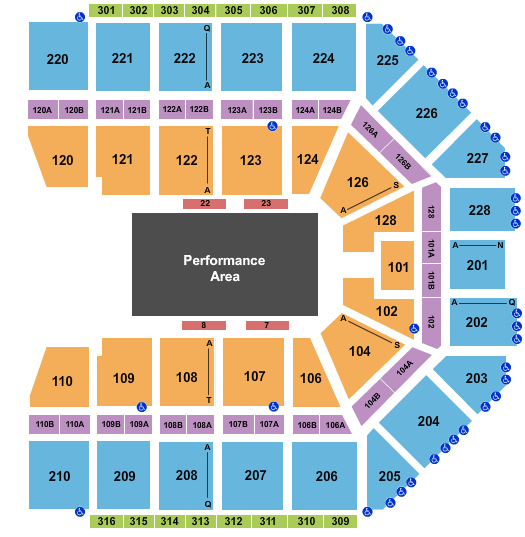 Van Andel Arena Jurassic World Seating Chart