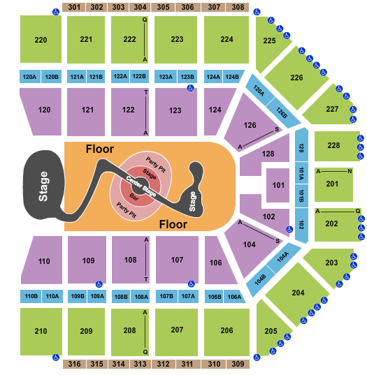 Van Andel Arena Justin Timberlake Seating Chart