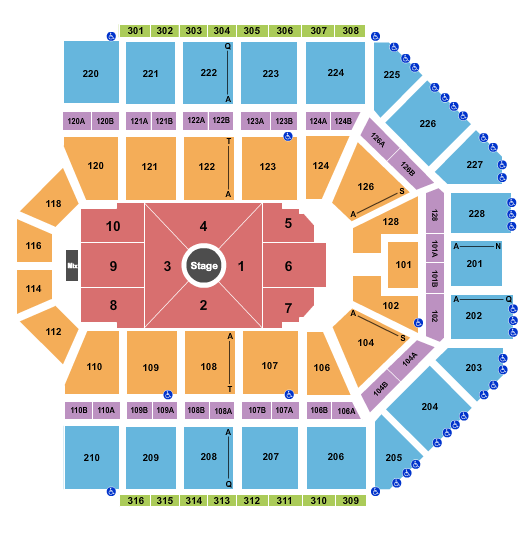 Van Andel Arena Seating Chart