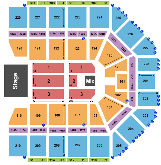 Van Andel Arena The Black Keys Seating Chart