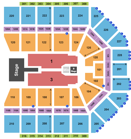Van Andel Arena Thomas Rhett 2 Seating Chart
