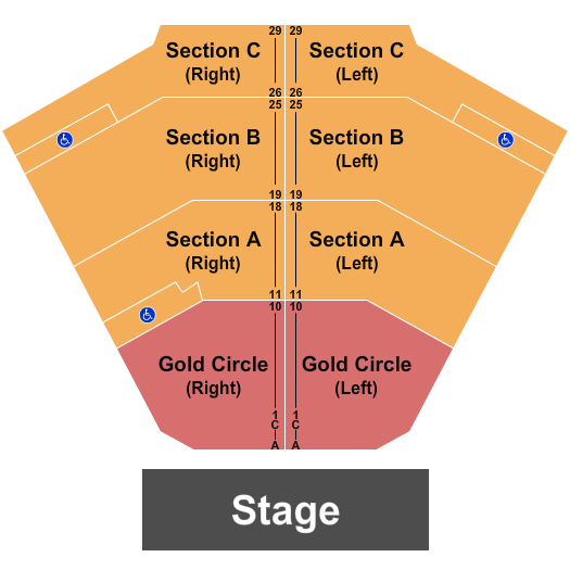 Van Wezel Performing Arts Hall Seating Chart
