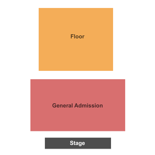 Variety Playhouse GA - Main Floor Seating Chart