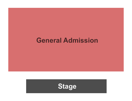 Variety Playhouse General Admission (2) Seating Chart