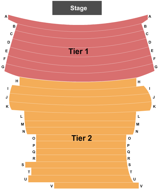 Vatche and Tamar Manoukian Performing Arts Center Endstage 2 Seating Chart