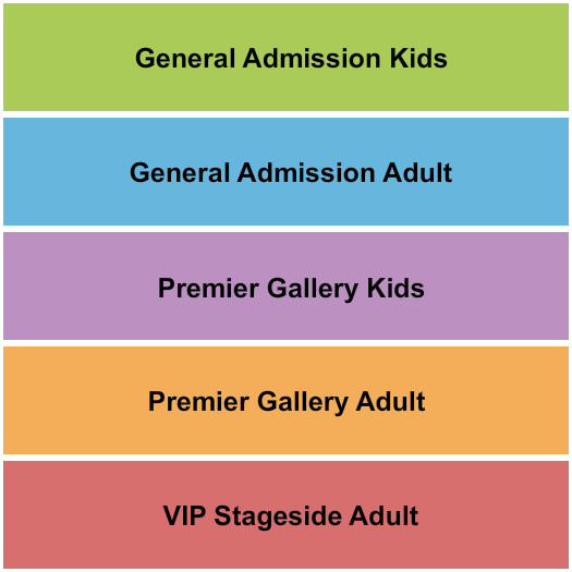 Venardos Circus Winter Garden Venardos Circus Seating Chart