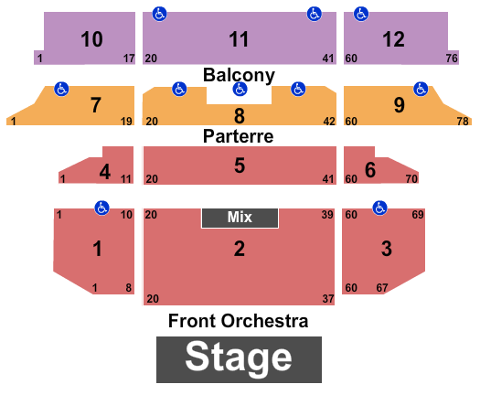 Venetian Las Vegas Seating Chart