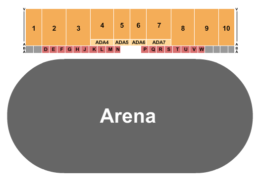 Ventura County Fairgrounds Rodeo Seating Chart