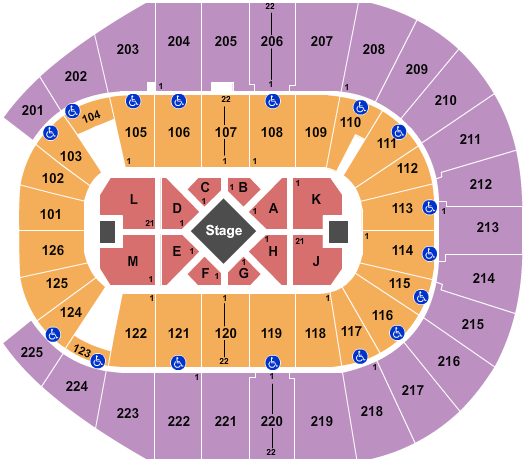 Simmons Bank Arena Kevin Hart Seating Chart