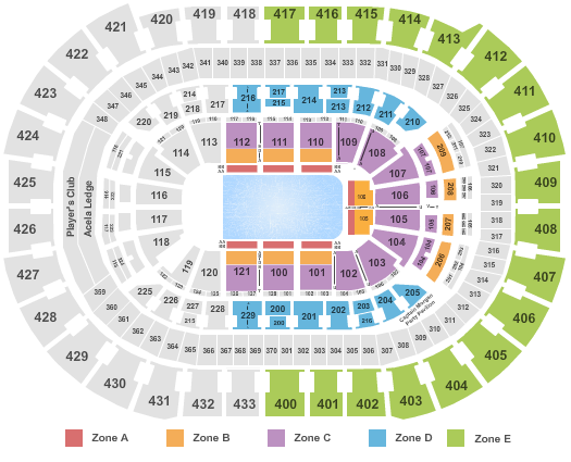 Capital One Arena Dc Seating Chart