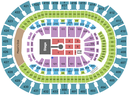 Capital One Arena AC/DC Seating Chart