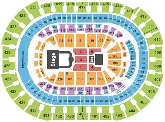 Capital One Arena Bad Boy Family Reunion Seating Chart
