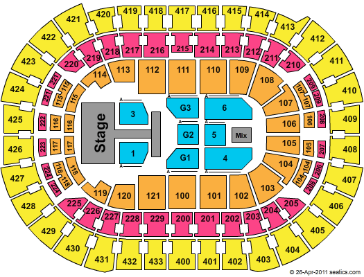 Capital One Arena Britney Spears Seating Chart