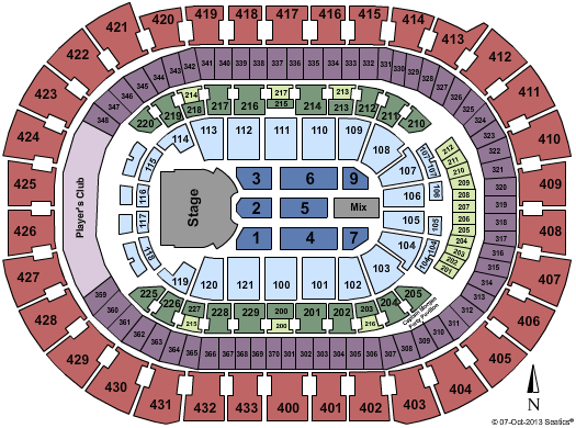 Capital One Arena Cher Seating Chart