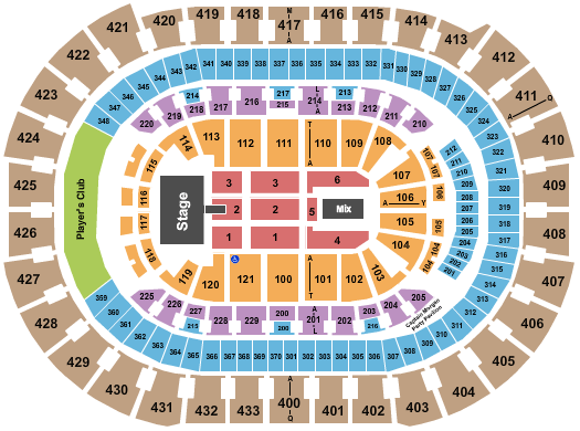 Capital One Arena Earth Wind and Fire Seating Chart