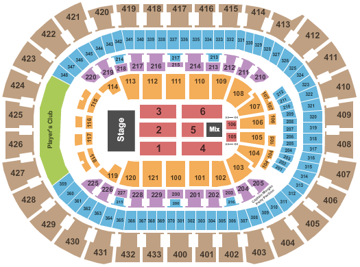 Capital One Arena Endstage 2 Seating Chart