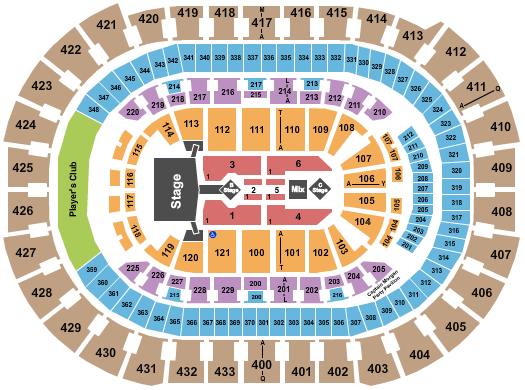 Capital One Arena Enrique & Pitbull Seating Chart