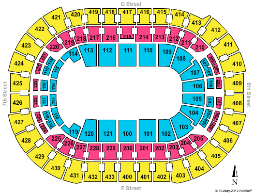 Capital One Arena How to train your Dragon Seating Chart