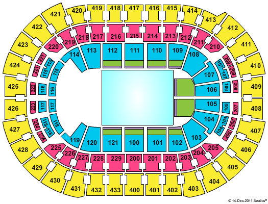 Capital One Arena Ice Show Seating Chart