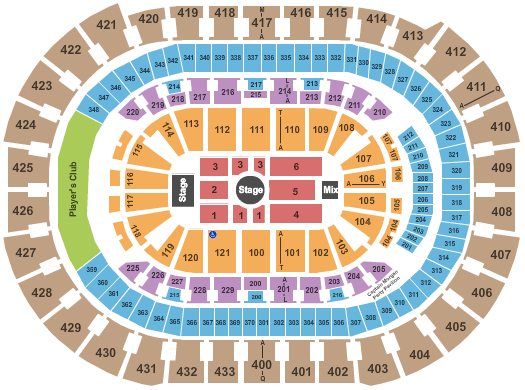 Capital One Arena J Cole Seating Chart