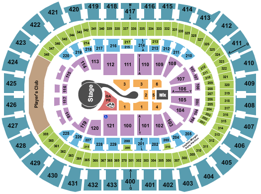 Capital One Arena Katy Perry Seating Chart