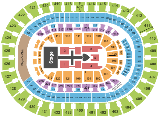 Capital One Arena Madonna Seating Chart