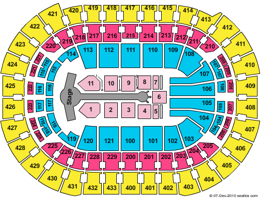 Capital One Arena KNOTBSB Seating Chart