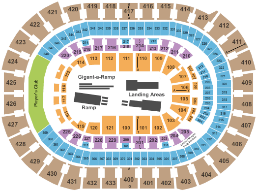 Capital One Arena Nitro Circus Seating Chart