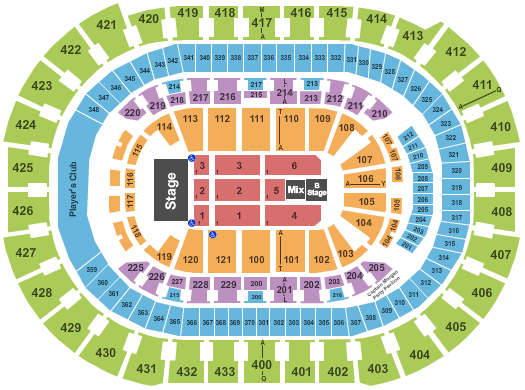 Capital One Arena Rihanna Seating Chart
