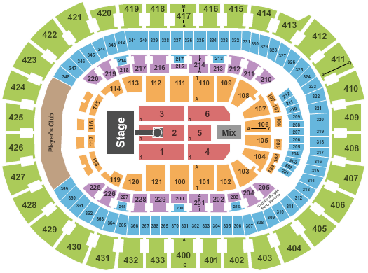 Capital One Arena Shania Twain Seating Chart
