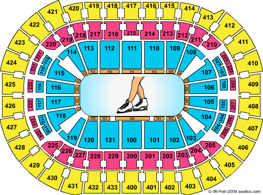 Capital One Arena Smuckers Stars on Ice Seating Chart