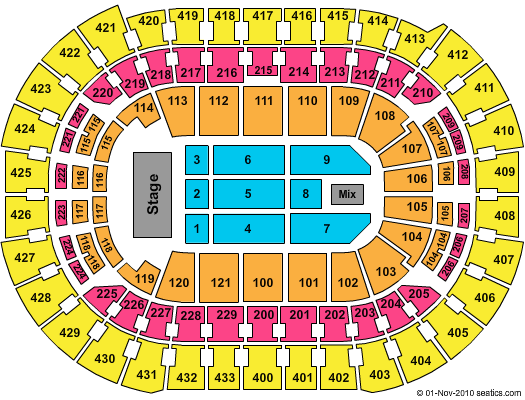 Capital One Arena TSO Seating Chart