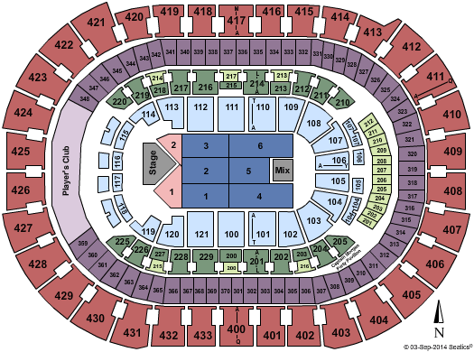 Capital One Arena Usher Seating Chart
