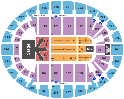 SNHU Arena Jason Aldean Seating Chart