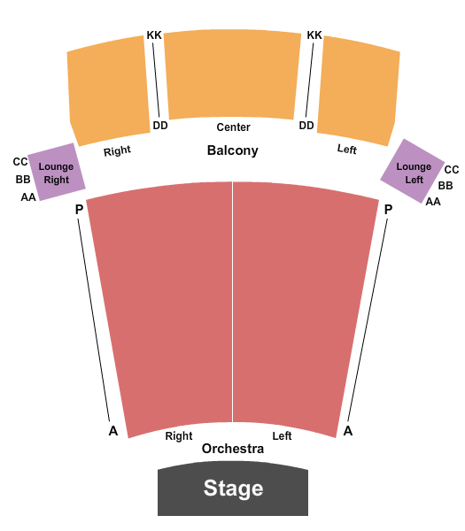 Vernon and District Performing Arts Centre Seating Chart