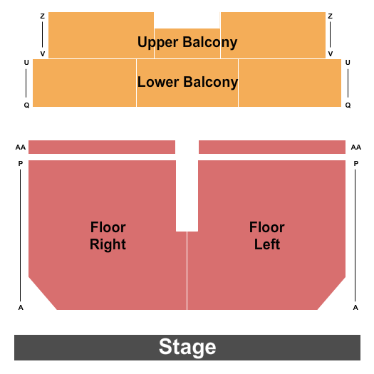 Vert Auditorium Endstage Seating Chart