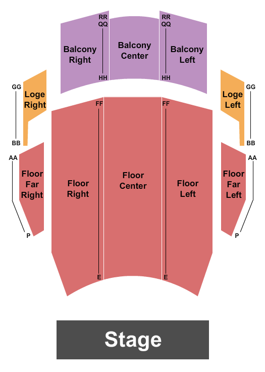 Veterans Memorial Civic & Convention Center Seating Chart