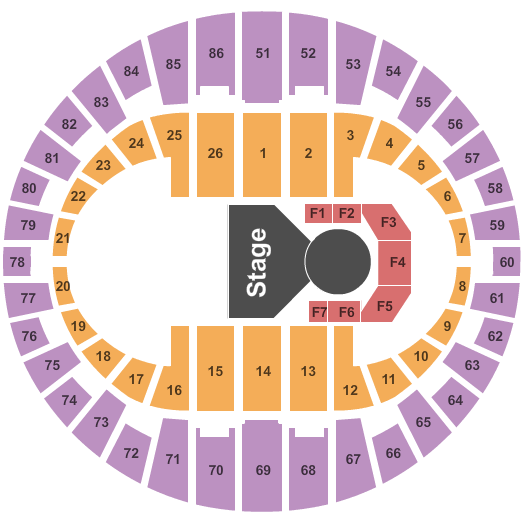 Portland Veterans Memorial Coliseum Cirque Varekai Seating Chart